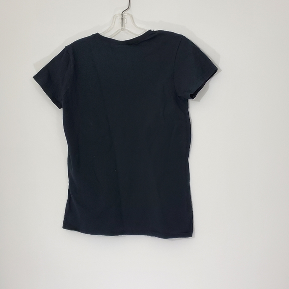Coach's Wife Black Tee, Size Medium - Picture 5 of 6